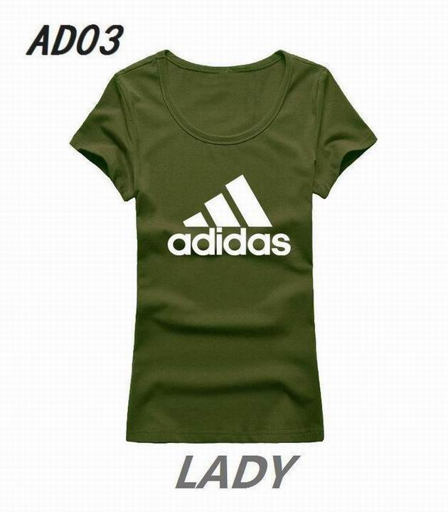 Adidas short round collar T woman S-2XL-023